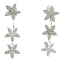 Flower Shape e Novo Hot Trendy Delicado Jóias Sweet Flower Stud Earring E6730